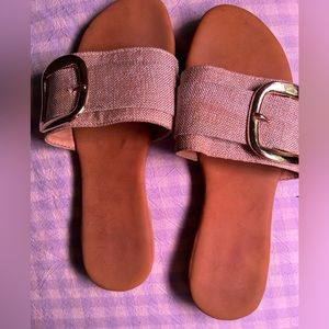 Ladies slide sandals